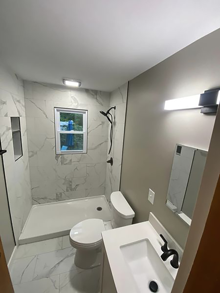SKM Construction Bathroom remodeling Erie PA, bathroom remodeling Erie PA.